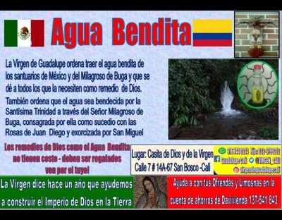 AGUA BENDITA